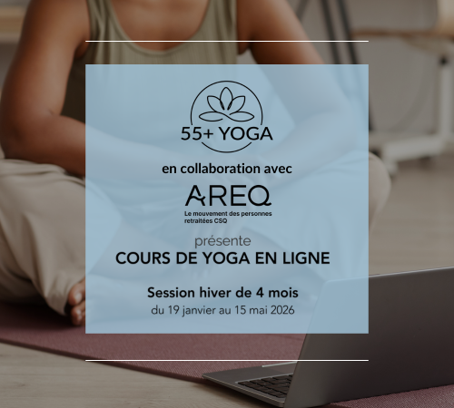 Cours de yoga en ligne – Session hiver 2026