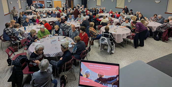Une conférence riche et humaine sur l’aide médicale à mourir à Shawinigan
