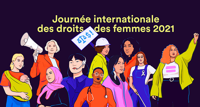 RAPPEL – L’AREQ organise une vidéoconférence spéciale pour souligner la Journée internationale des droits des femmes du 8 mars