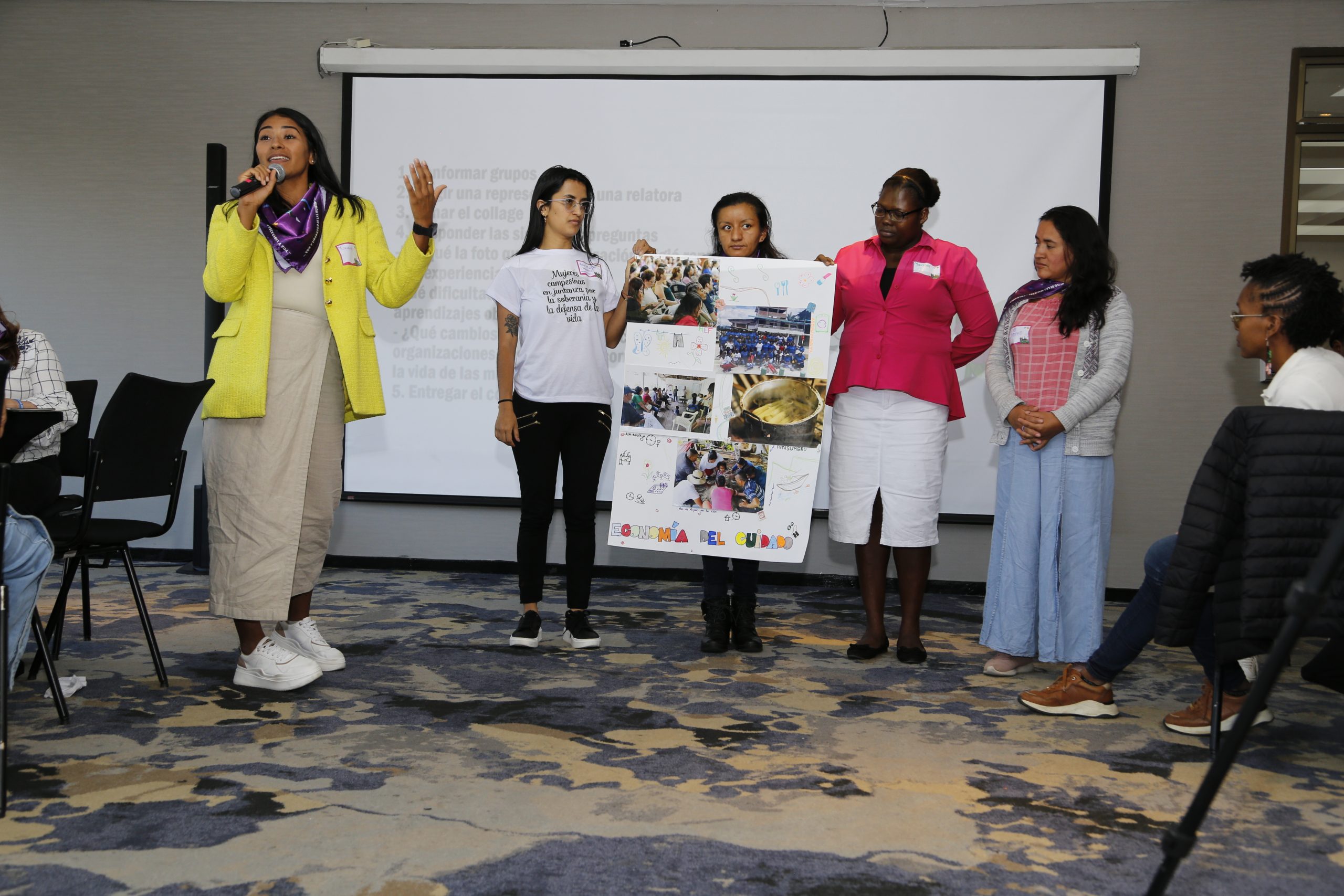 L’AREQ collabore avec Oxfam-Québec sur un projet significatif auprès des femmes touchées par le conflit armé en Colombie